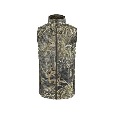 Drake Men's MST Synthetic Down Pack Vest, Mossy Oak Shadow Grass Habitat SKU - 122583