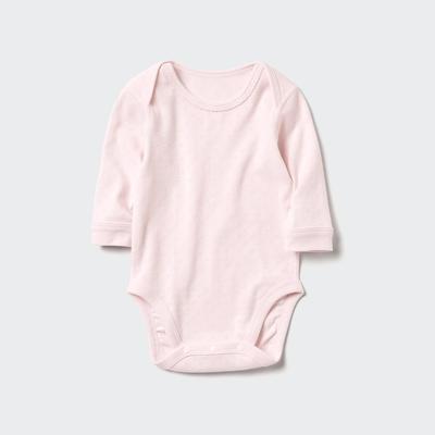 Uniqlo - Newborn's Cotton Bodysuit - Pink - 12-18 Mo