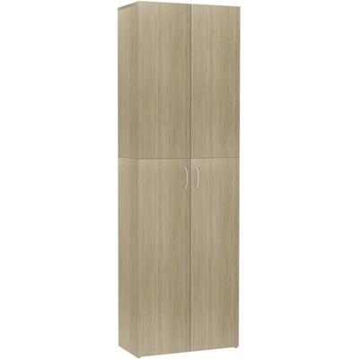 Vidaxl - Büroschrank Sonoma-Eiche 60x32x190 cm Holzwerkstoff