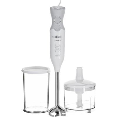 Leistungsstarker Stabmixer 600W – Weiß/Grau, Ideal für Ihre Küche