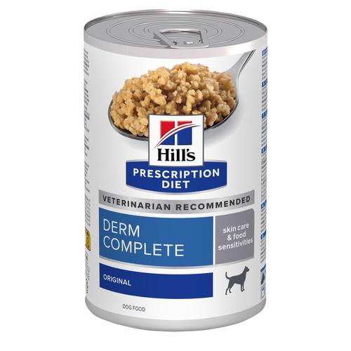 36x370g Derm Complete Prescription Diet Hill's nourriture humide pour chien