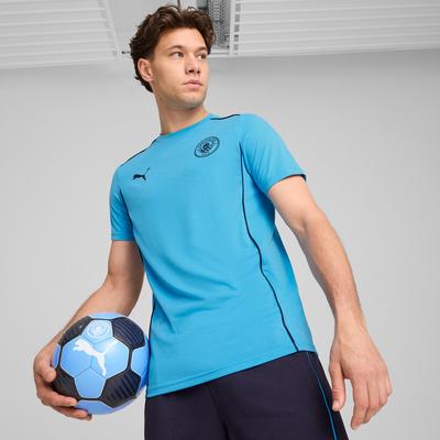 Manchester City PUMA Casuals T-Shirt - Blau Image