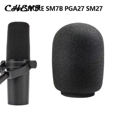 Foam Microphone Windscreen for SM7B PGA27 SM27 condenser microphones- as a pop filter for the