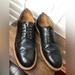 J. Crew Shoes | J. Crew Leather Wing-Tip Style Shoe Size 8 1/2d | Color: Black | Size: 8.5