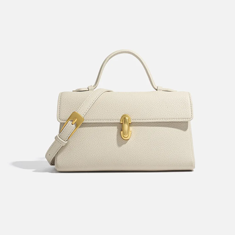 Jonlily-Sac à main en cuir pour femmes, sac à bandoulière décontracté, fourre-tout à la mode, sac de jour élégant, bourse CommPiedmont, KG1435