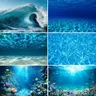 Tema del fondo marino del mondo subacqueo Ocean Undersea Sunlight Deep Blue Water Sun Ray Baby