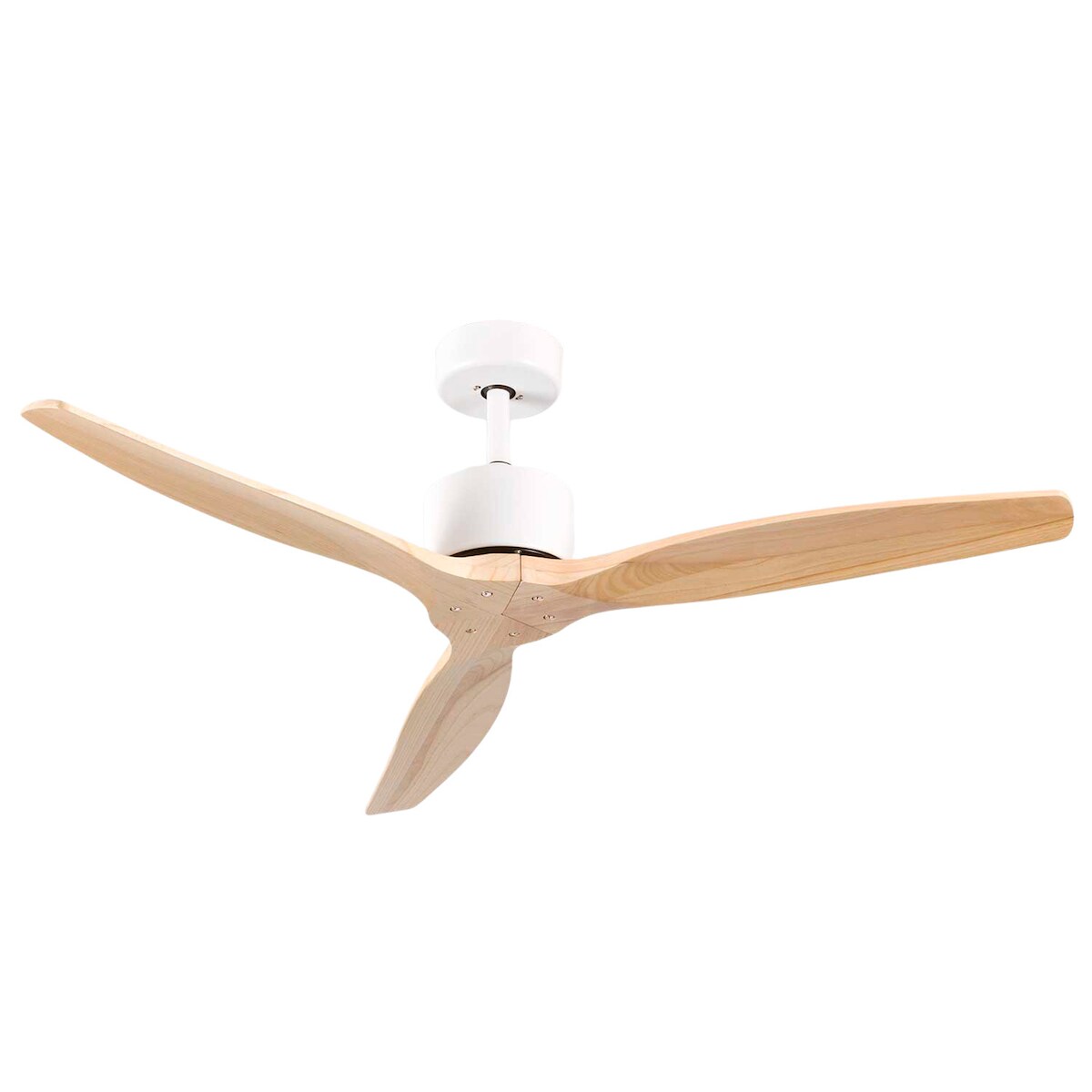 Deckenventilator 3 Flügel 55 W 6 Geschwindigkeiten Nebraska Weiß Thinia Home Image