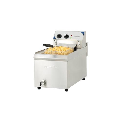 Fritteuse Profi 10L mit Ablasshahn CFEV10TC Casselin