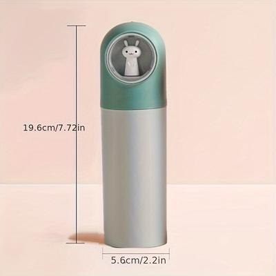1pc Travel Toothbrush Case, Portable Business Trips Wash Cup, Cartoon Rabbit Large Capacity Toothpaste Container Holder Organizer Travel Must Have