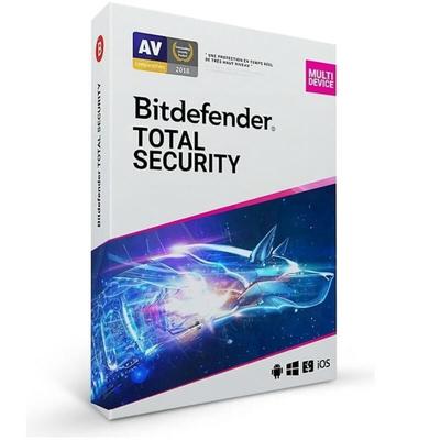 Bitdefender Total Security 2022 - 10 appareils - 2 ans