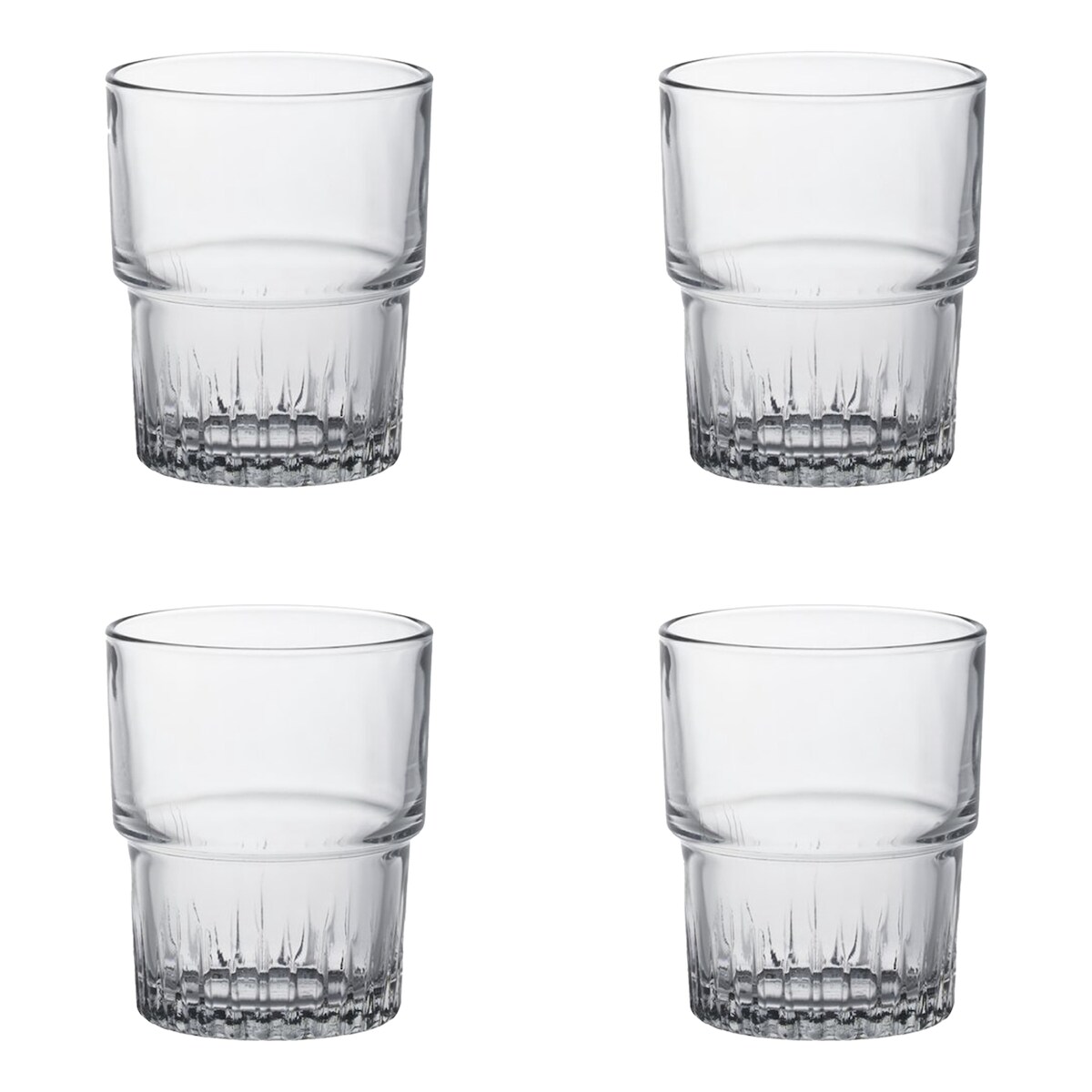 Duralex Trinkglas Empilable 1830C 20 cl Transparent 4 Stück Image