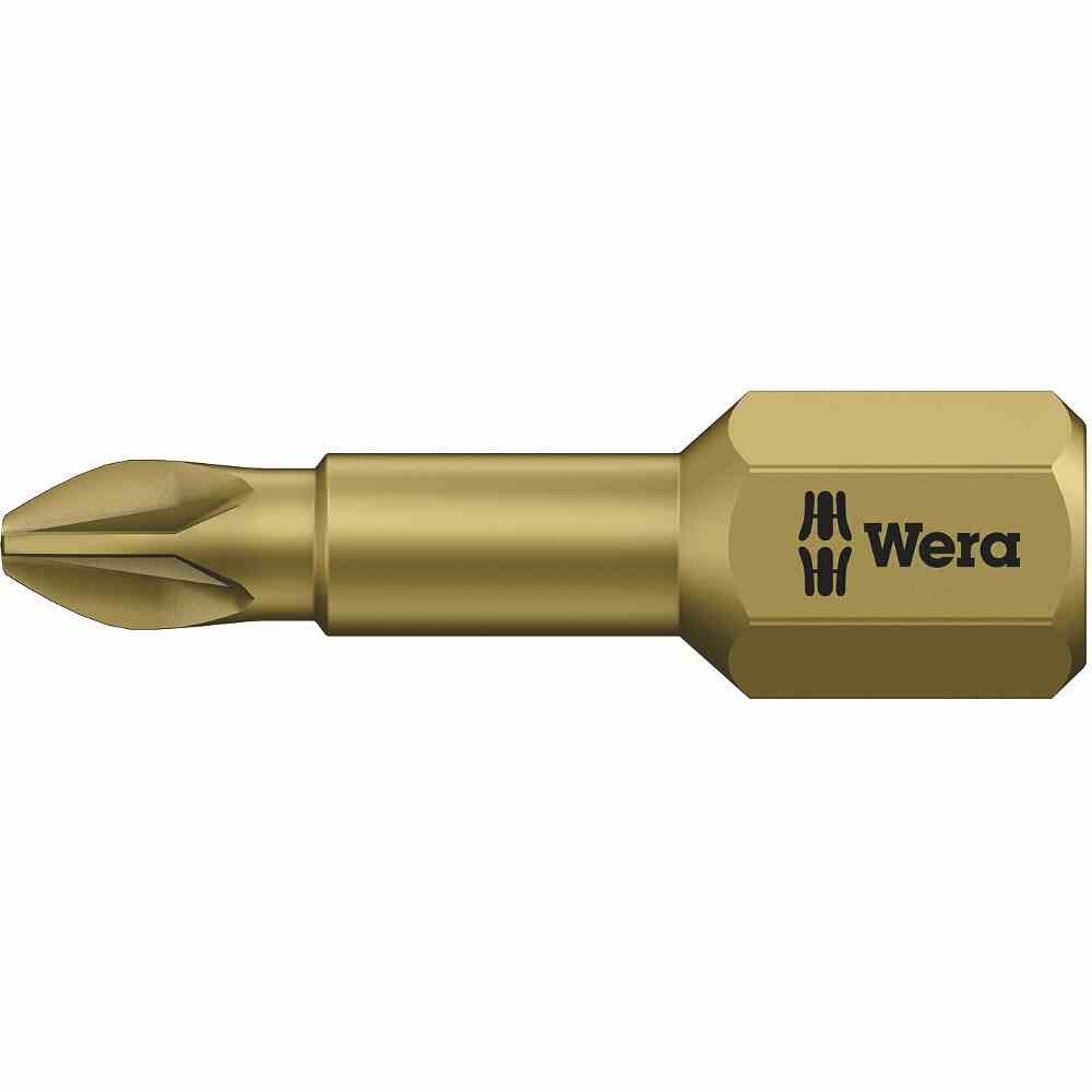 WERA Schrauberbit Kreuz, Pozidriv PZ1, L25mm, 6,4mm(¼) Image