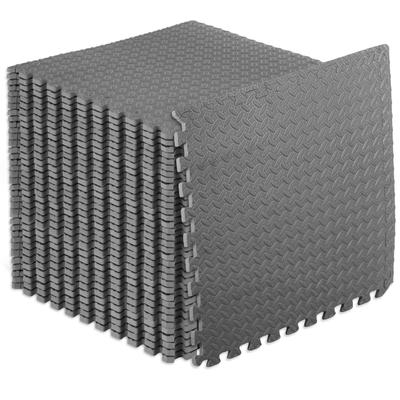 ProsourceFit Exercise Puzzle Mat 1/2-in Tiles