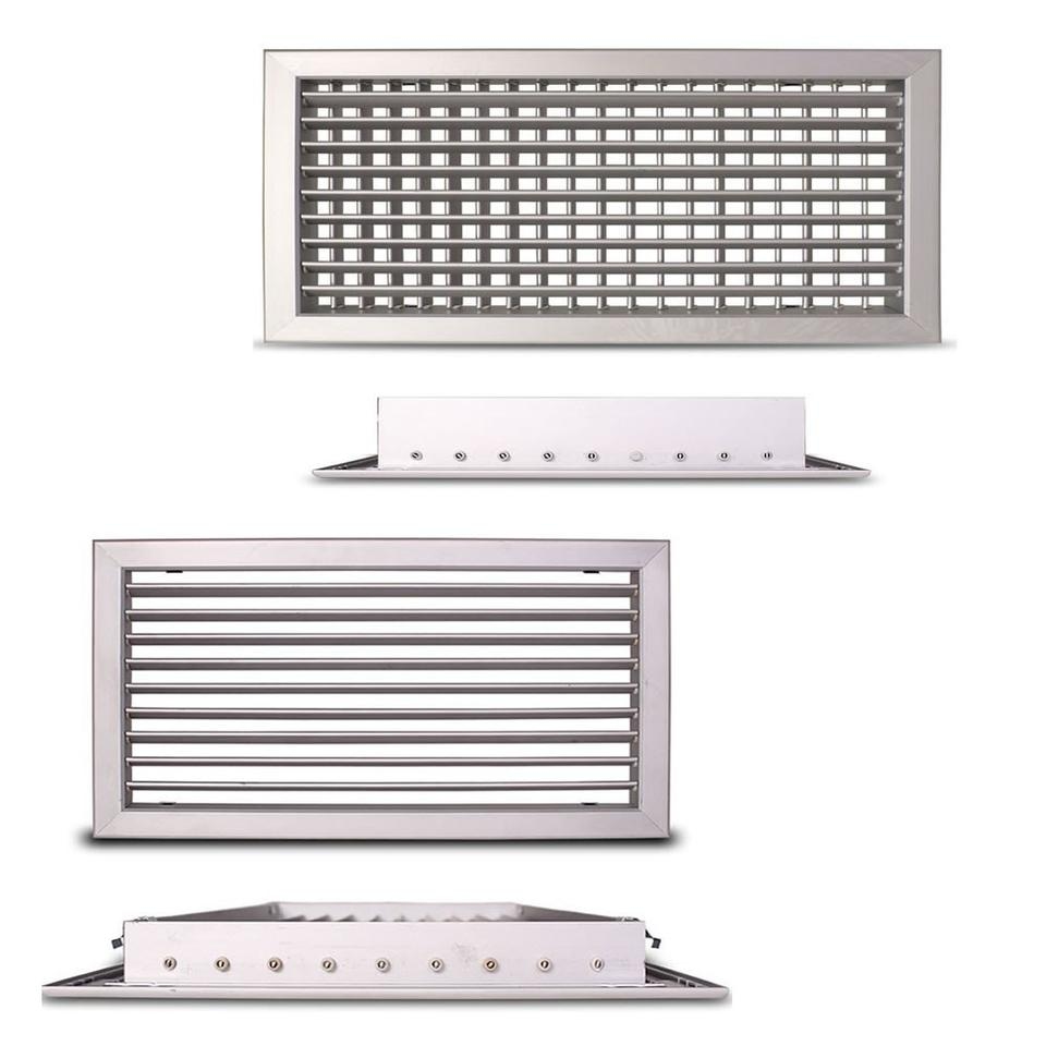 Lenklamellengitter CasaFan ALG-D und ALG-O Aluminium Image