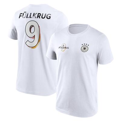 DFB Füllkrug Spieler T-Shirt - Weiß - Herren Image