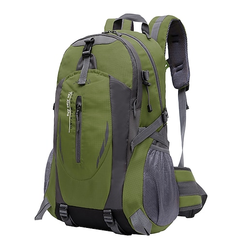 30 l escursionismo ciclismo zaino zaino pioggia impermeabile indossabile leggero traspirante all'aperto zainetto trekking arrampicata campeggio sport zaini da viaggio nylon nero verde scuro arancione