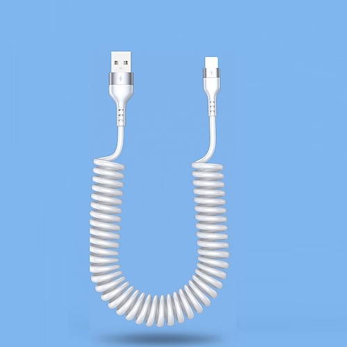 schnellladekabel 5a 66w usb typ c kabel 3a micro usb frühling autokabel realme telefon zubehör für iphone samsung xiaomi huawei telefon zubehör Image