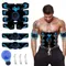 New USB Rechargeable EMS Muscle Stimulator ABS Arm 3 IN 1 Trainer Smart Wireless Fitness Abdominal