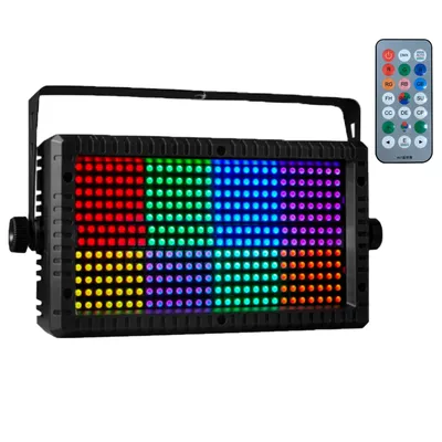 GOTSTAGE LED Strobe Flash Light Sound Control Activated Speed Adjustable Stage Disco DJ Home Party