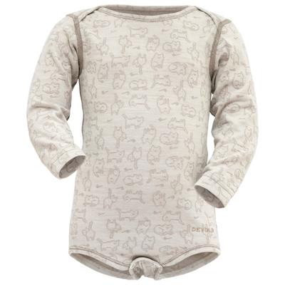 Devold - Baby's Duo Active Merino Body - Merinounterwäsche Gr 68 beige/grau Image