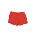 J.Crew Factory Store Athletic Shorts: Red Solid Activewear - Women's Size X-Small