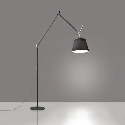 Artemide Tolomeo Lamp With Shade Reading Floor Lamp