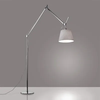 Artemide Tolomeo Lamp With Shade Reading Floor Lamp