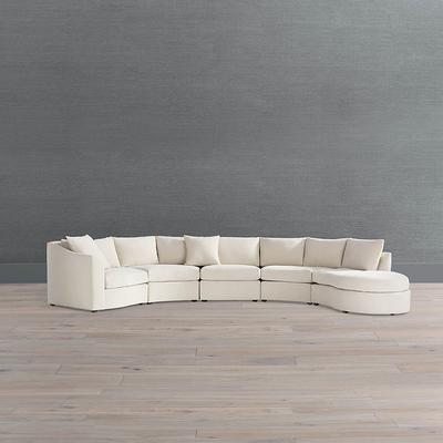 Pippa 5-pc. Left-Facing Lounge Sectional - InsideOut Justify Mist - Frontgate