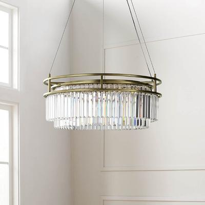 Giovanna Round Crystal Chandelier - Frontgate