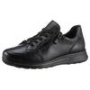Sneaker ARA "OSAKA", Damen, Gr. 4,5 (37,5), schwarz, Glattleder, unifarben, sportlich, Schuhe Sneaker, Freizeitschuh, Halbschuh, Schnürschuh in Komfortweite H = sehr weit