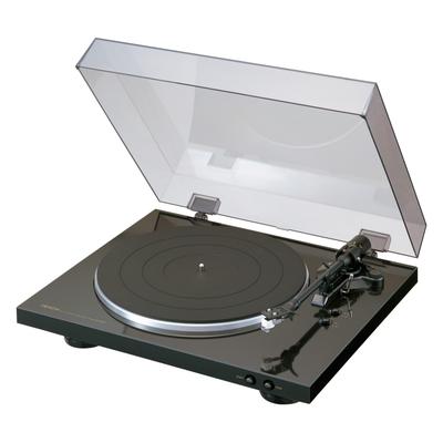 DENON Plattenspieler "DP-300F Plattenspieler", schwarz, B:43,4cm H:12,2cm T:38,1cm, Plattenspieler