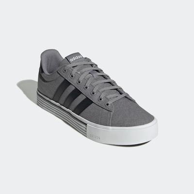 Sneaker ADIDAS SPORTSWEAR "DAILY 4.0", Gr. 44, grau (grau, core schwarz, cloud weiß), Textil, Synthetik, sportlich, Schu