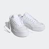 Sneaker ADIDAS ORIGINALS "FORUM BOLD STRIPES", Gr. 40,5, schwarz-weiß (cloud weiß, cloud weiß, core schwarz), Leder, Polyurethan, sportlich, Schuhe