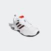 Sneaker ADIDAS SPORTSWEAR "STRUTTER", Gr. 46, weiß (cloud weiß, core schwarz, active rot), Leder, Synthetik, sportlich, Schuhe
