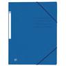 Oxford Eckspannmappe Top File+ A4 390g blau