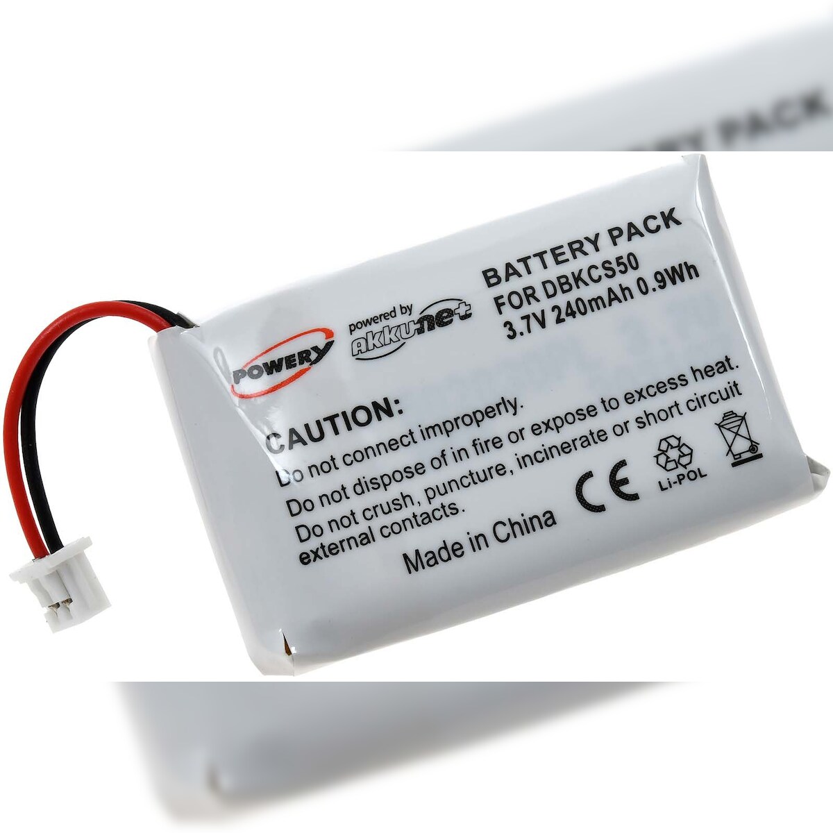 Powery Akku für Plantronics Headset Typ 65358-01 Image