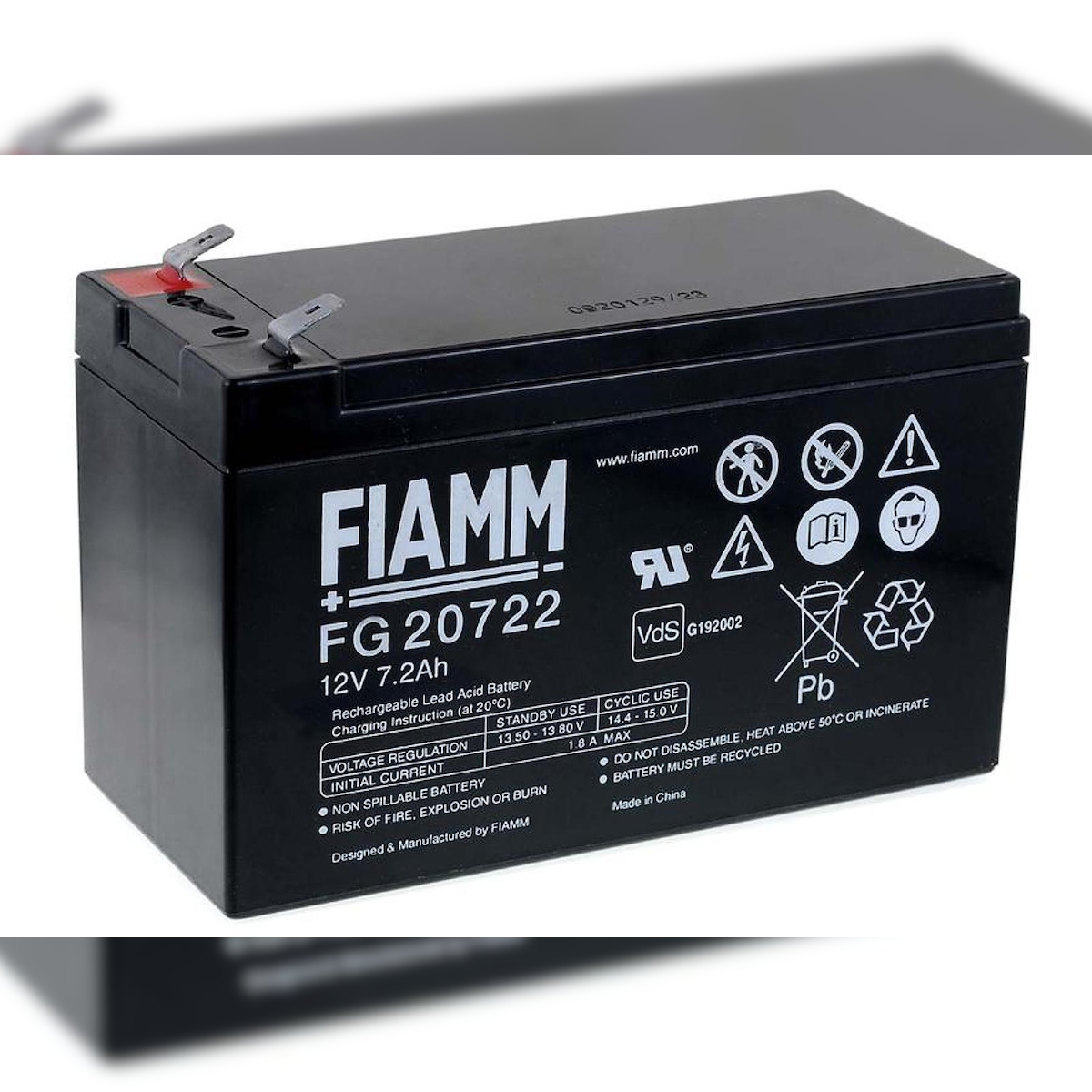 FIAMM Ersatzakku für USV APC Back-UPS CS 350 Image