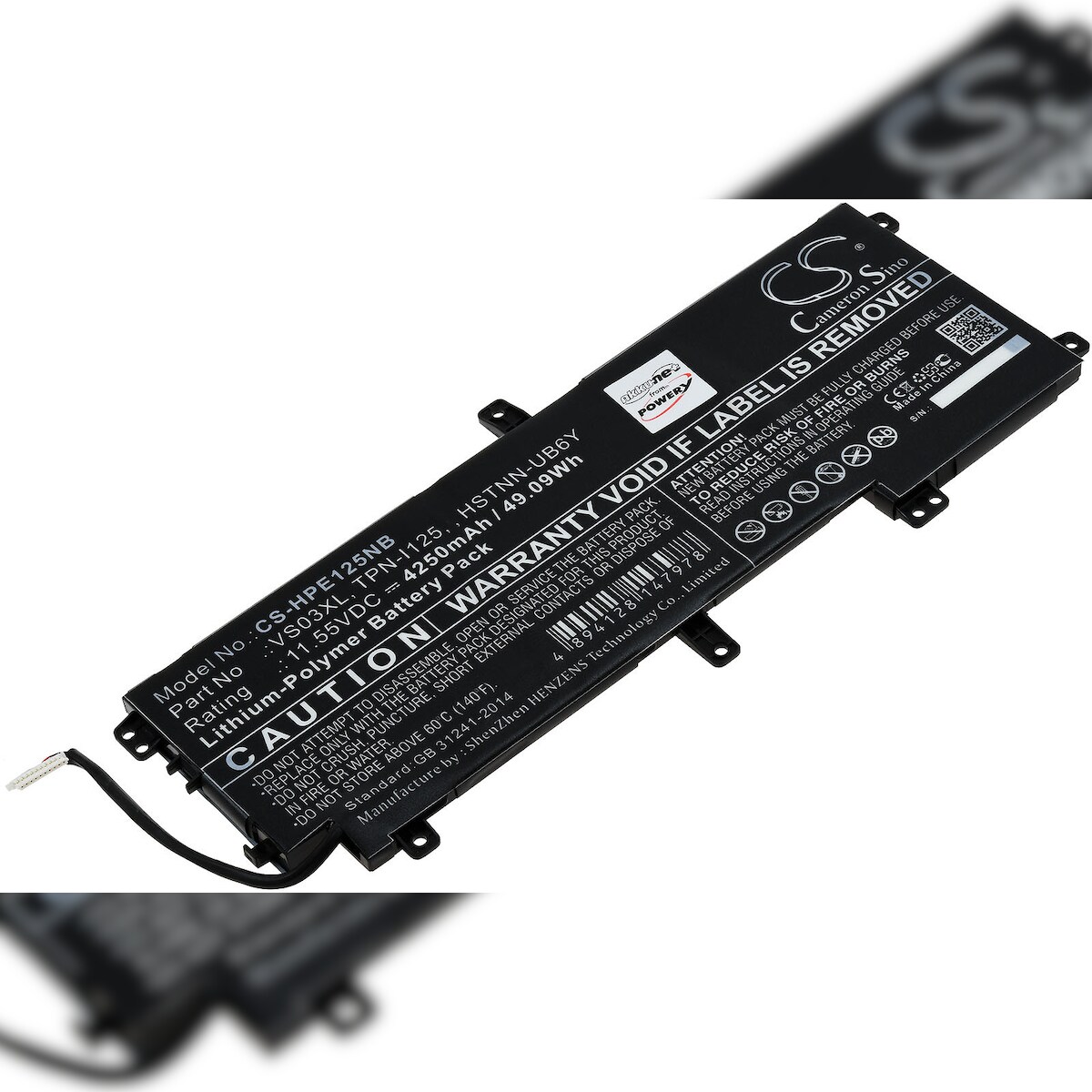 Powery Akku für Laptop HP Envy 7265NGW