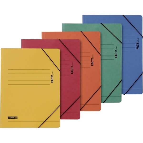 Brunnen Eckspanner A4 375g/qm farbig sortiert Image