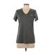 Under Armour Active T-Shirt: Gray Activewear - Women's Size Large