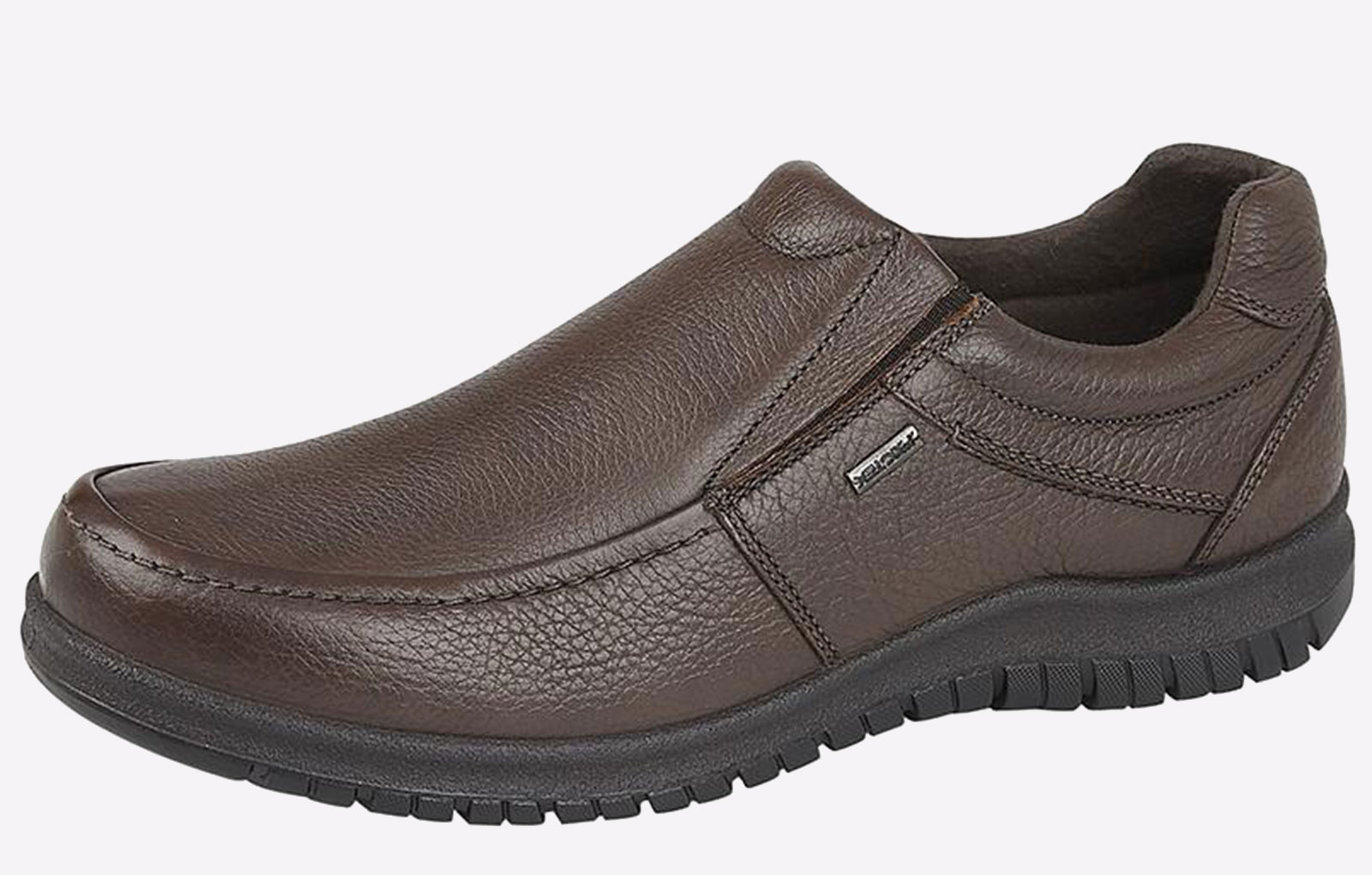 Imac Denman Waterproof Leather Shoes Mens - Brown - Size UK 10 | Imac Sale | Discount Designer Brands