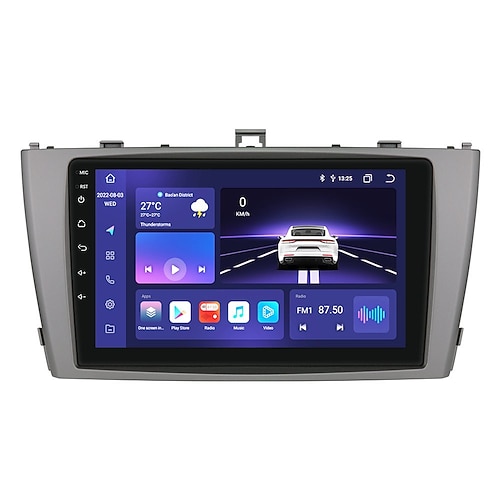 Android 12 Autoradio für Toyota Avensis T27 2008 - 2015 GPS-Navigation Multimedia-Player Carplay Image