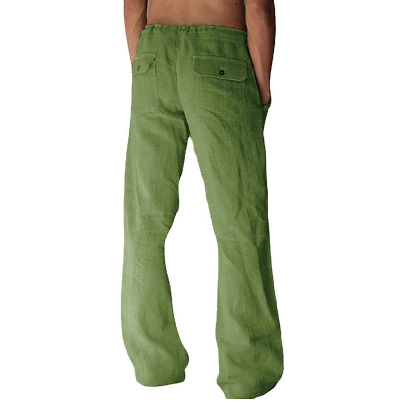 Men's Women's Wide Leg Pants Back Pocket Pants Bottoms Moisture Wicking Lightweight Solid Color Light Green Army Green Dark Gray Yoga Gym Workout Dance Winter Summer Sports Activewear