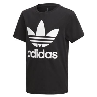 Adidas trefoil kinder schwarz/weißes t-Shirt