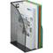 Relaxdays - Porte-revues métal, format A4, design maille, porte-magazines, bureau, journaux, 32 x