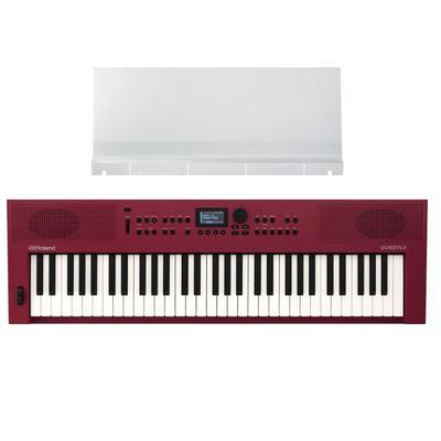 Roland GO:KEYS 3 Keyboard with Music Stand - Red