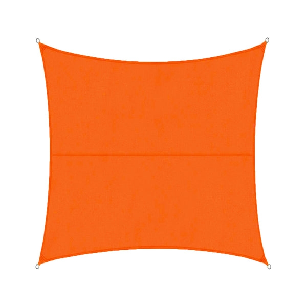 KARAT Sonnensegel Wasserabweisend / Quadratisch / Orange / 3 x 3 m Image
