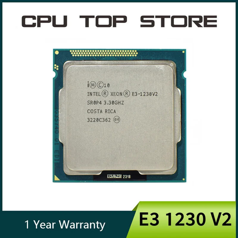 Intel Xeon E3 1230 V2 3,3 GHz 4-Core-CPU-Prozessor SR0P4 LGA 1155 Image