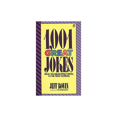 1,001 Great Jokes by Jeff Rovin (Paperback - Reissue)