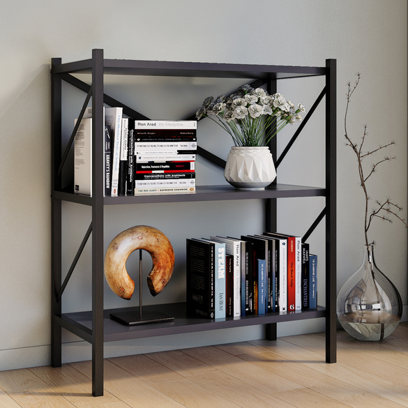 VCM Regal ""Insasi 2-fach"" Anthrazit